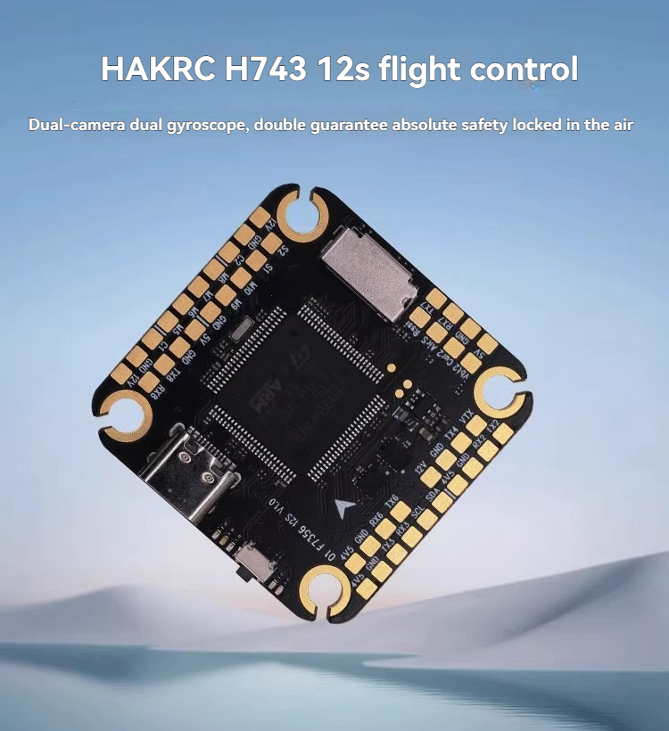 HAKRC H743 – kontroler lotu, 8 – Drone Racing Flight Controller recenzja i cena