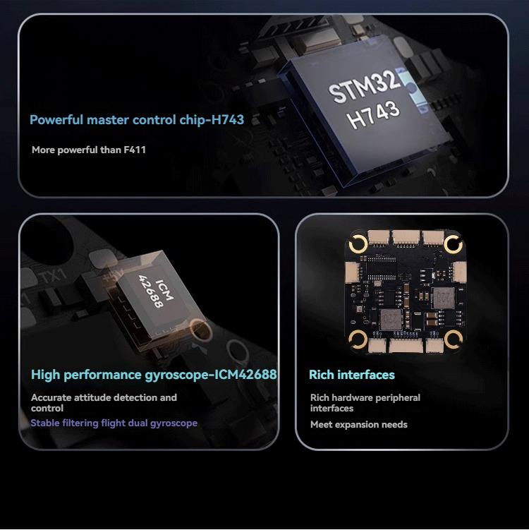 HAKRC H743 – kontroler lotu, 8 – Drone Racing Flight Controller recenzja i cena
