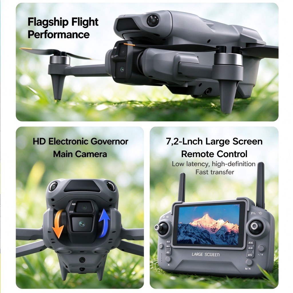Nowy profesjonalny dron LF682  – Drone Racing Camera recenzja i cena