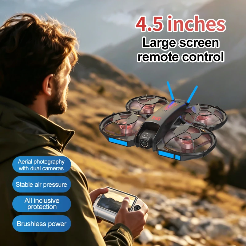 Nowy dron M15 FPV z ekranem, b – Drone Racing Camera recenzja i cena
