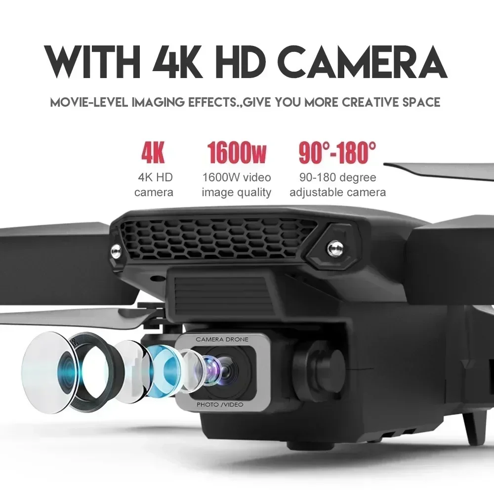 E88 Pro WIFI FPV Drone Wide An – Drone Racing Camera recenzja i cena