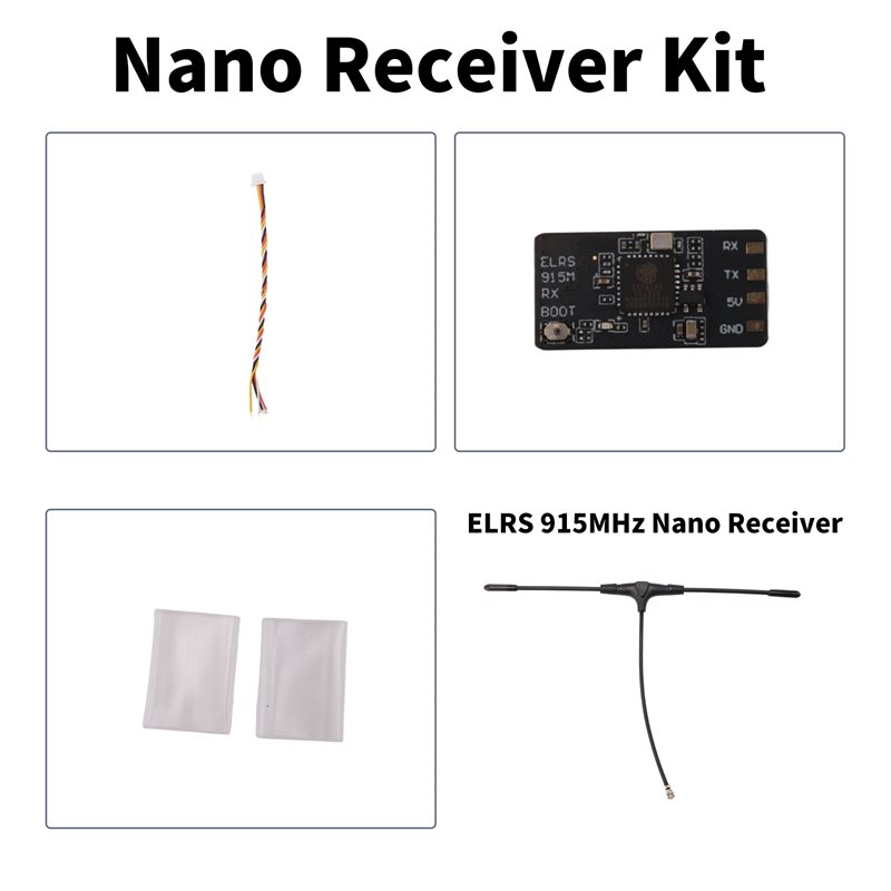 B05C-ELRS NANO 915Mhz – odbior – Drone Racing Receiver recenzja i cena