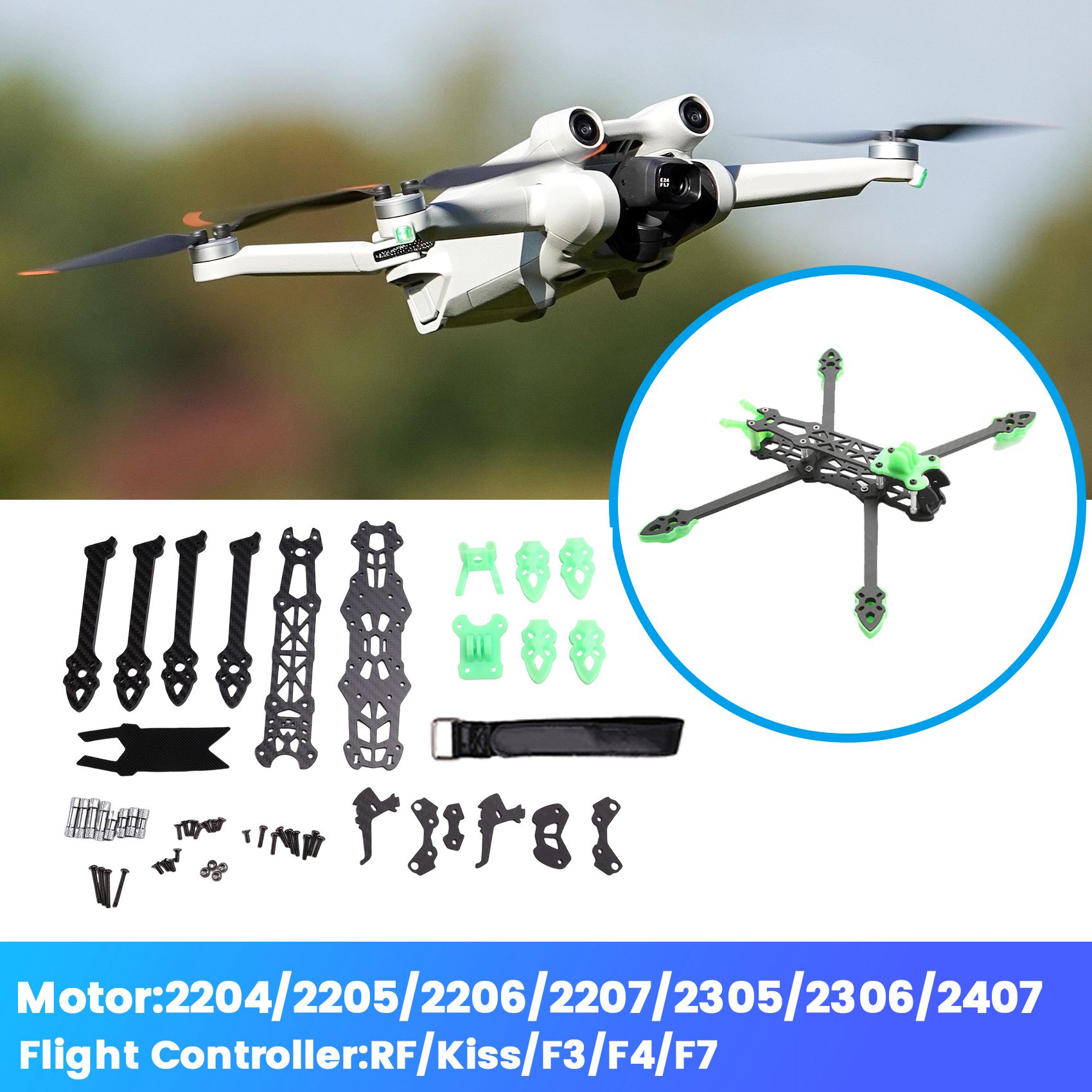 YSUN-MARK4-HD Mark 4 HD 5-calo – Drone Racing Frame recenzja i cena