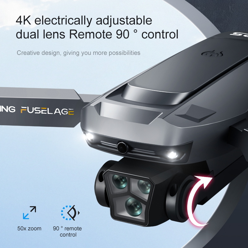 Dron K811MAX Quadcopter: Bezsz – Drone Racing Camera recenzja i cena